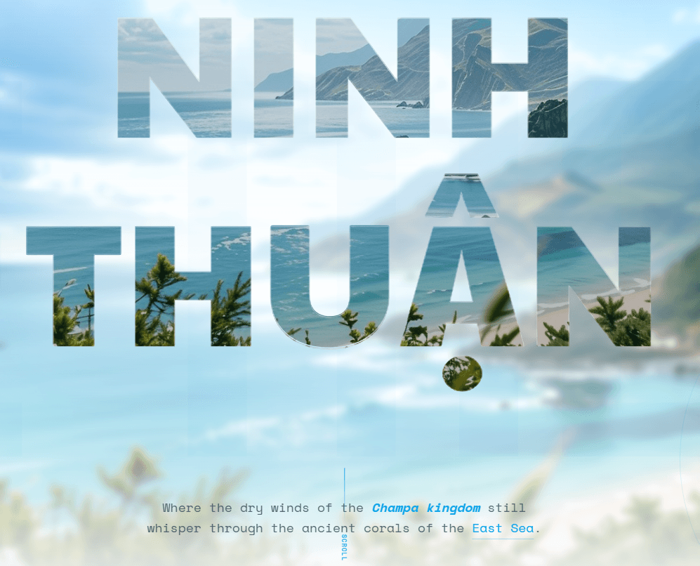 Trang web du lịch Ninh Thuận